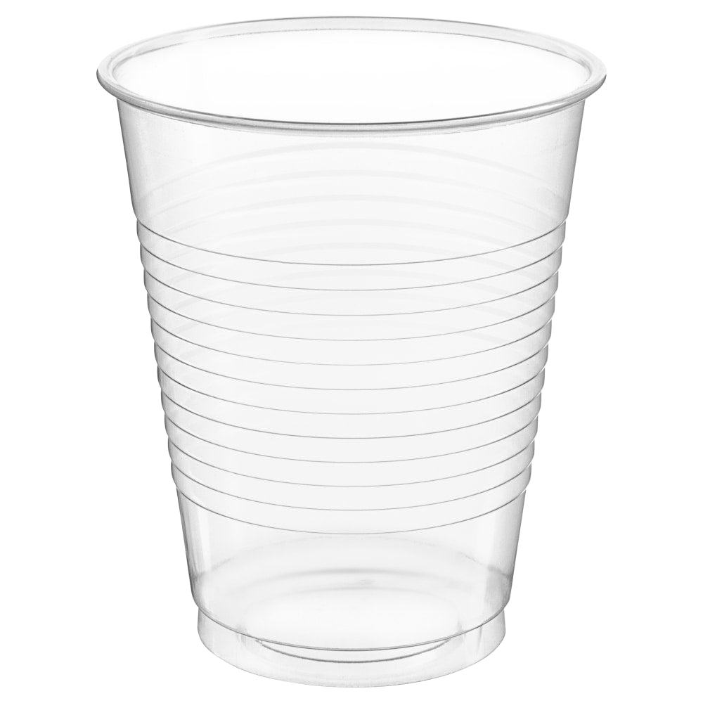 Amscan Plastic Cups, 18 Oz, Clear, Set Of 100 Cups