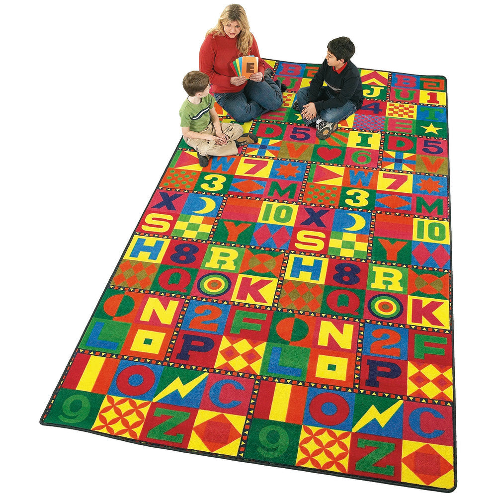 Flagship Carpets Printed Rug, 12ftH x 15ftW, Floors That Teach