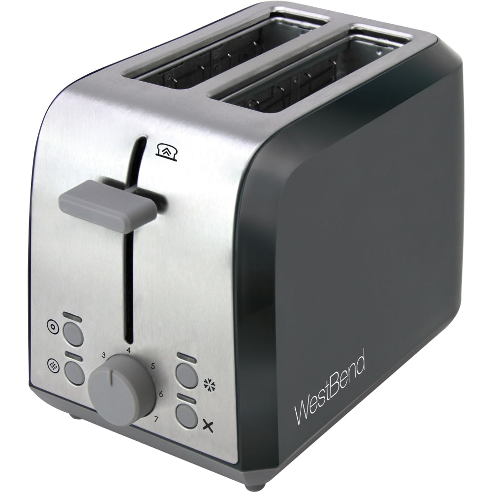 West Bend 2-Slice Toaster, Black
