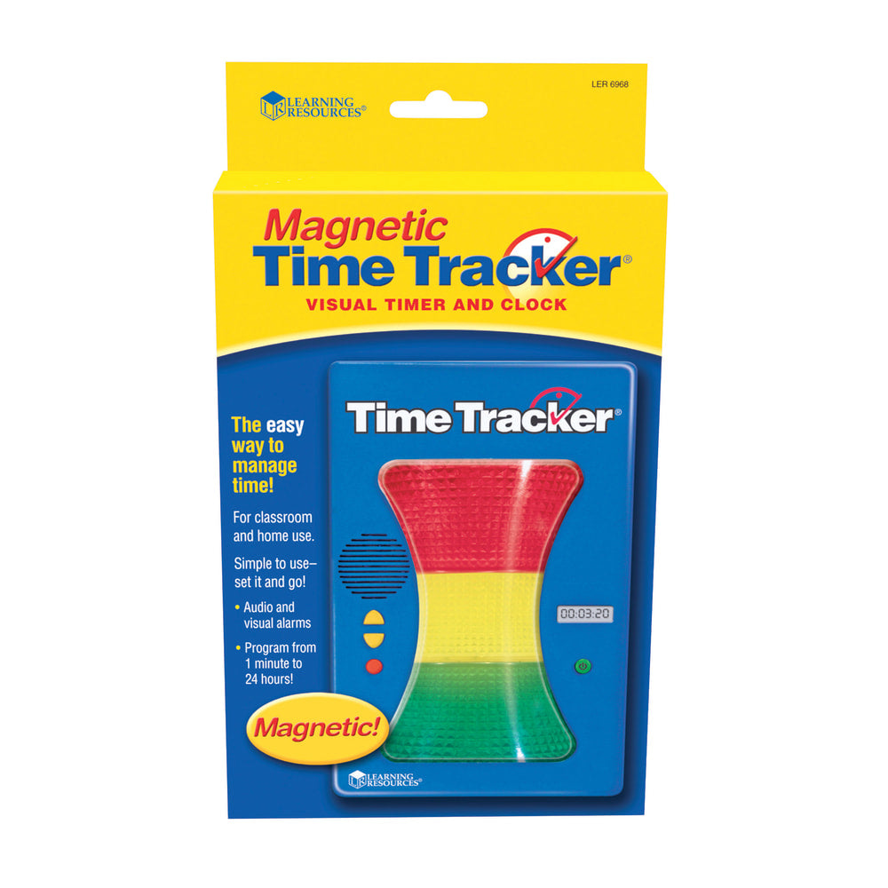 Learning Resources Magnetic Time Tracker, 5inH x 1 1/2inW x 7inD, Grades Pre-K - 9