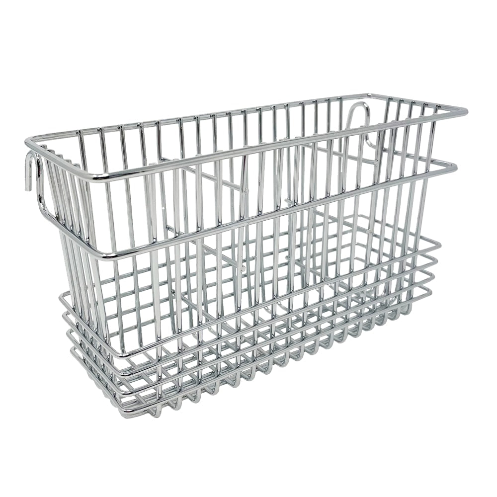 Better Houseware Cutlery Holder, 4inH x 2-3/4inW x 7-3/4inD, Chrome