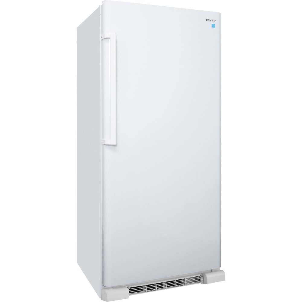 Danby Designer 17 Cu. Ft. Apartment Size Refrigerator - 17 ft³ - Reversible - 17 ft³ Net Refrigerator Capacity - 320 kWh per Year - White - Freestanding - LED Light