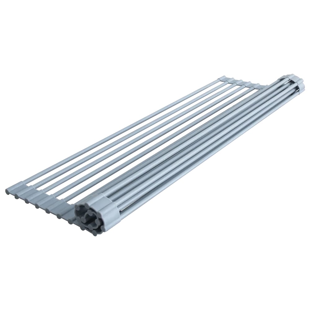 Better Houseware Over-the-Sink Roll-Up Drying Rack, 1/4inH x 20-1/2inW x 13inD, Gray