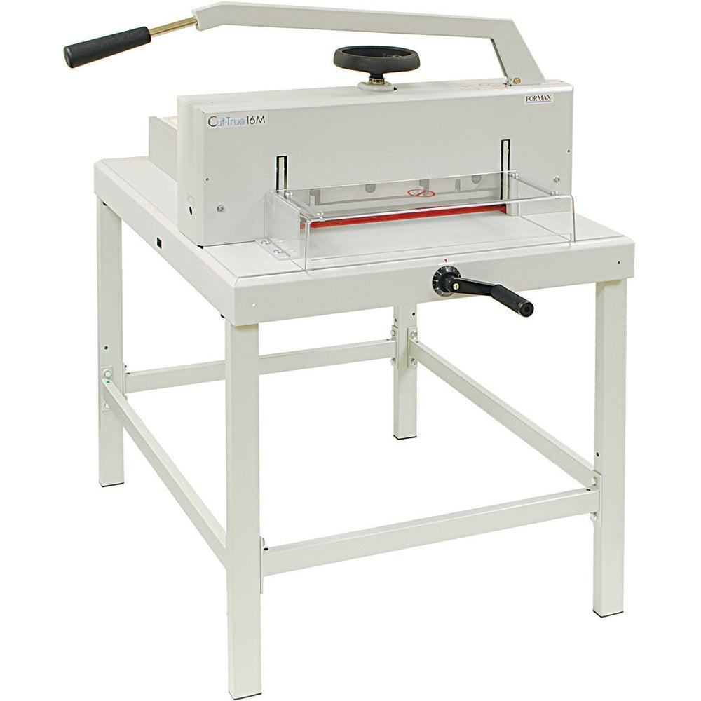 Formax Cut-True 16M Guillotine Paper Cutter With LED Laser Line, 18.7in