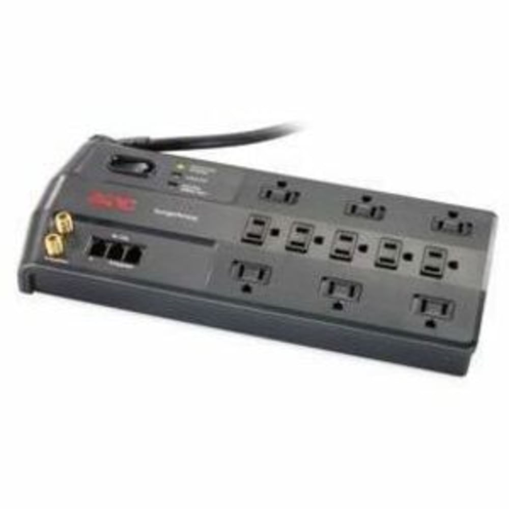 APC SurgeArrest Performance 11-Outlet Surge Suppressor, 8in Cord, Black