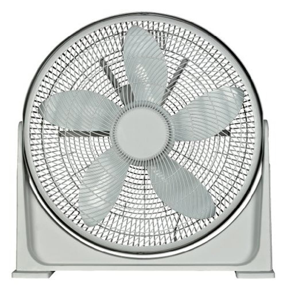 Optimus Turbo High-Performance 3-Speed Air Circulator, 22-1/2in x 22, White