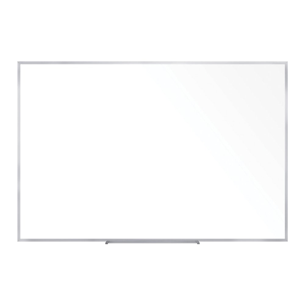 Ghent M2 Non-Magnetic Dry-Erase Whiteboard, 48in x 72in, Satin Aluminum Frame