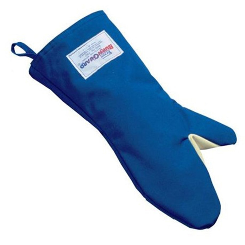 Tucker Safety BurnGuard Oven Mitt, 12in, Blue