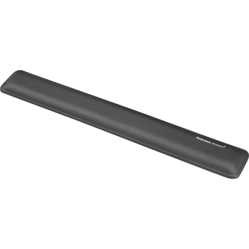 Fellowes Gel Wrist Rest With Microban, Graphite