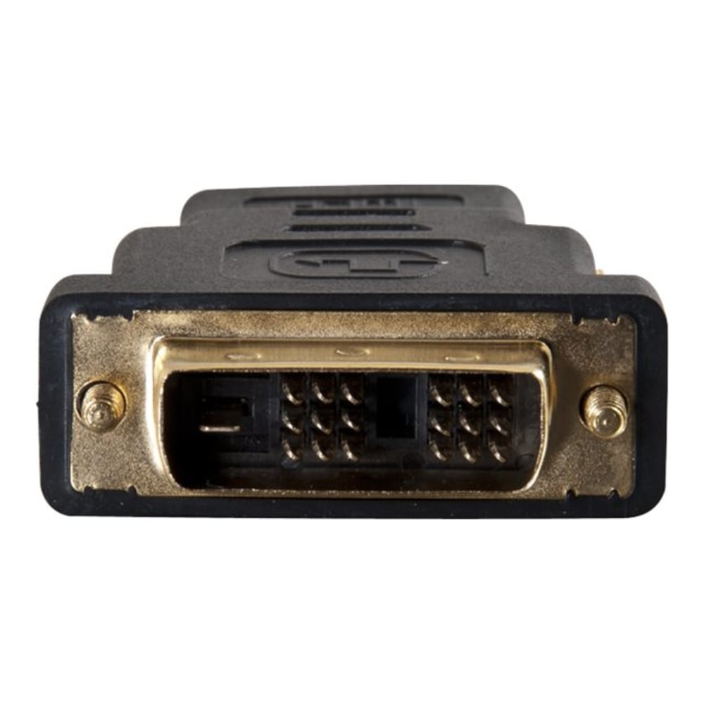 C2G DVI-D to HDMI Adapter - Inline Adapter - Male to Female - Adapter - DVI-D male to HDMI female - black