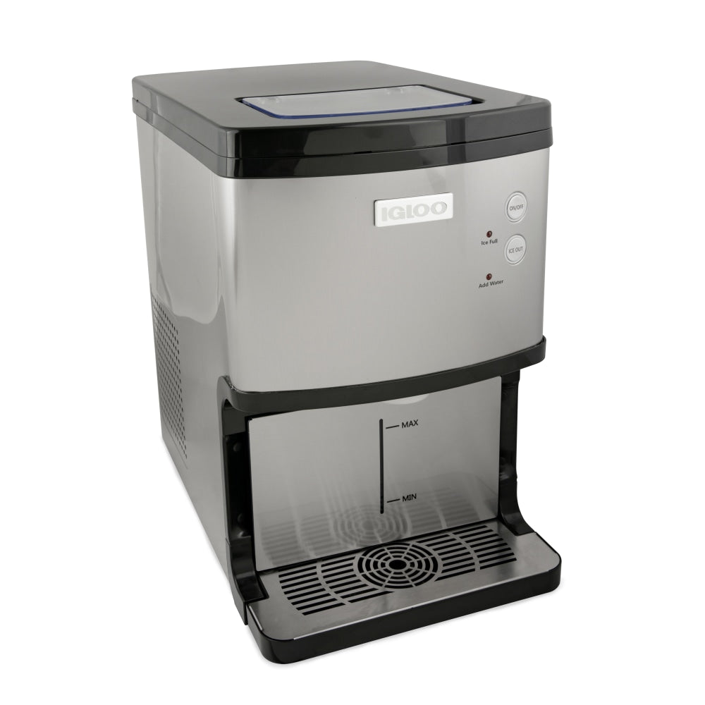 Igloo Automatic Dispensing Nugget Ice Maker, Silver