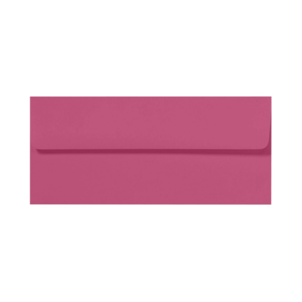 LUX #10 Envelopes, Peel & Press Closure, Magenta, Pack Of 1,000