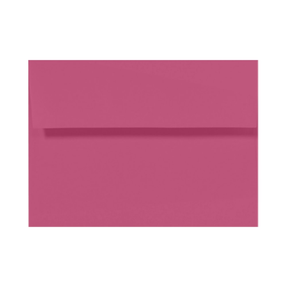 LUX Invitation Envelopes, A7, Peel & Stick Closure, Magenta, Pack Of 50