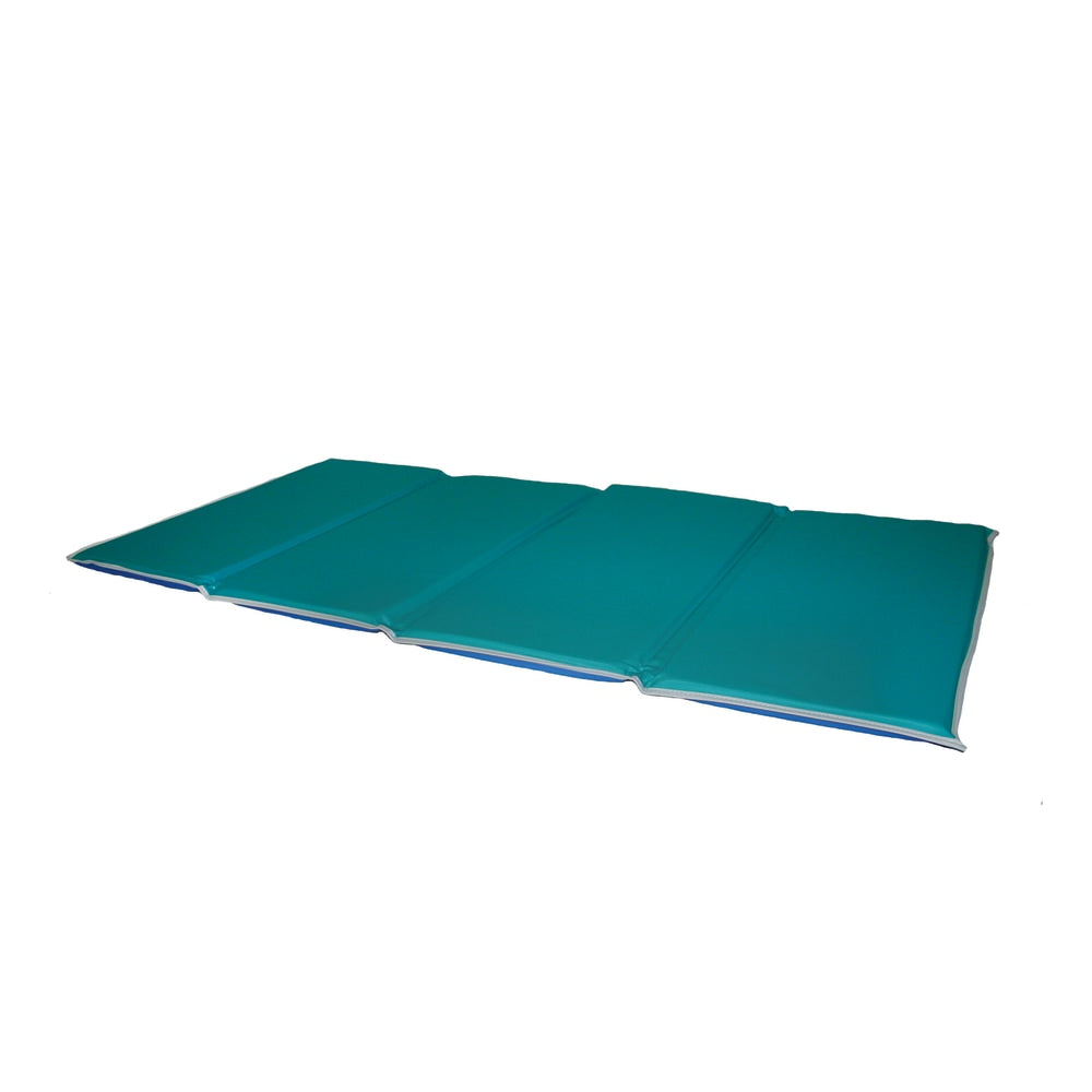 Peerless Plastics Heavy-Duty KinderMat, 1inH x 24inW x 48inD, Blue/Gray/Teal, Pre-K - Grade 1