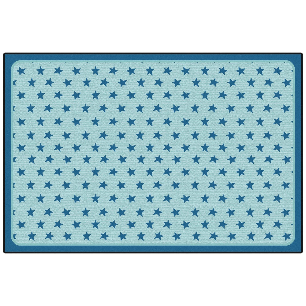 Carpets for Kids KID$Value PLUS Super Stars Decorative Rug, 6ft x 9ft, Dark Blue