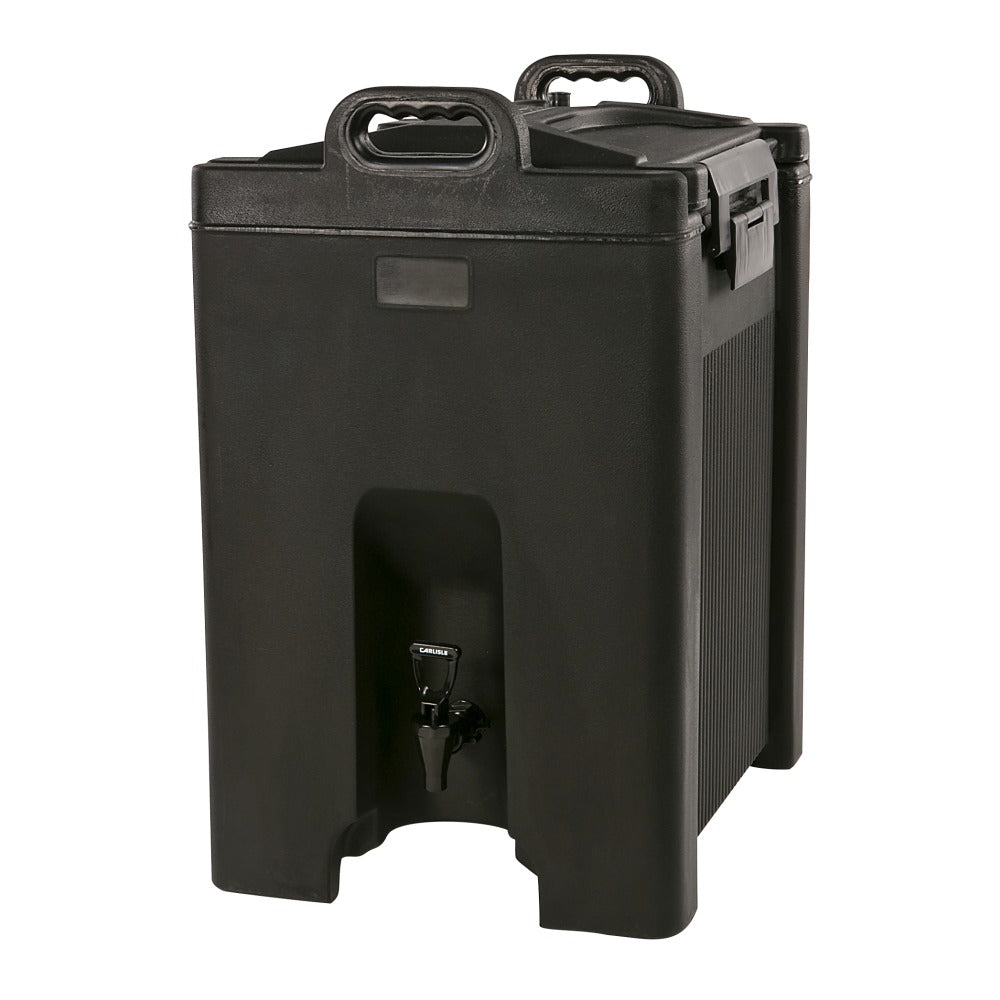Cateraide Insulated Beverage Server, 10 Gal, Black