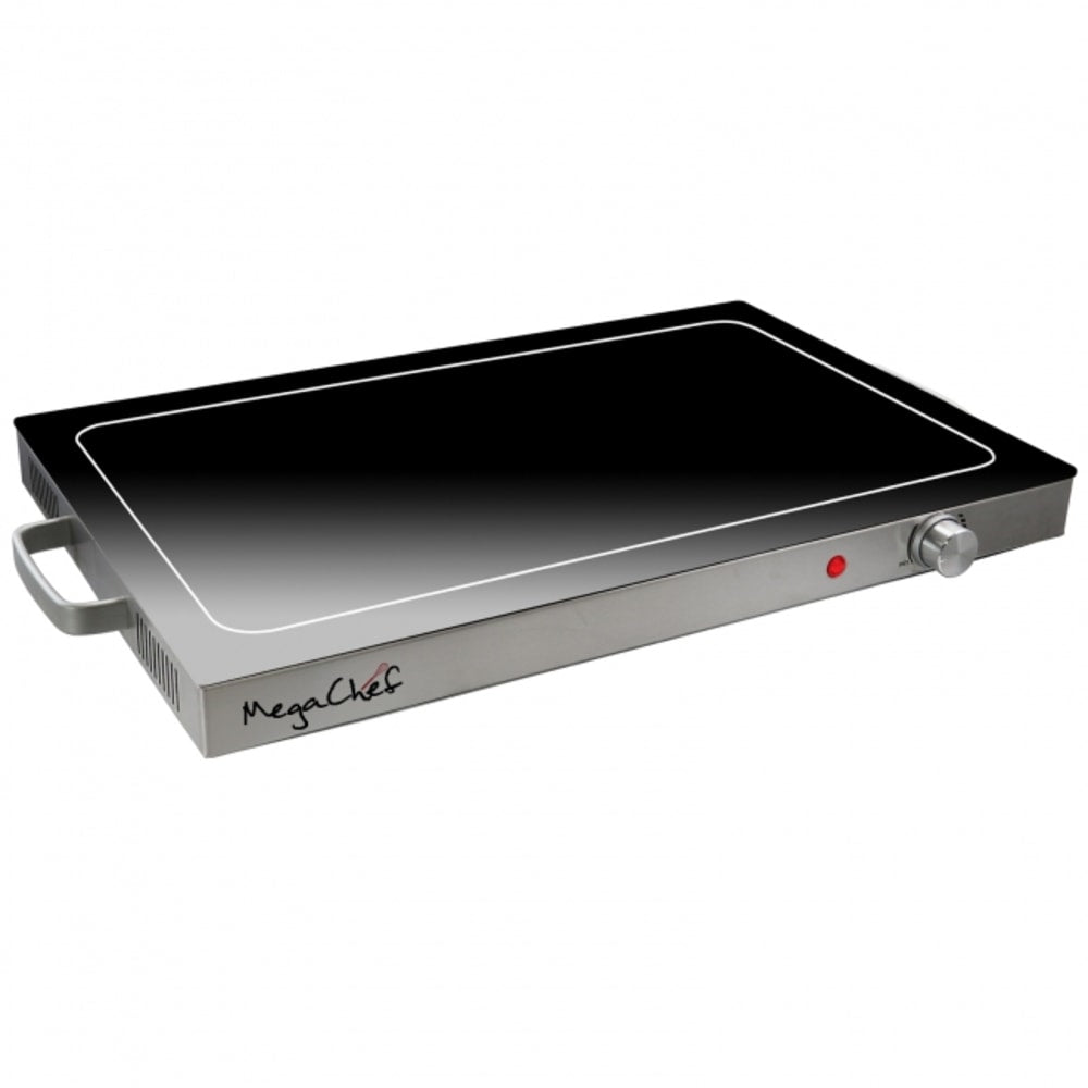 MegaChef Electric Warming Tray, 2-1/2inH x 14inW x 24inD, Black