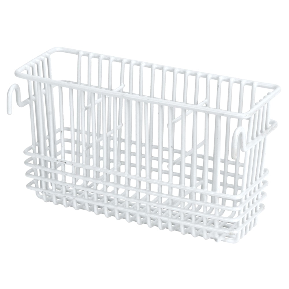 Better Houseware Cutlery Holder, 4inH x 2-3/4inW x 7-3/4inD, White