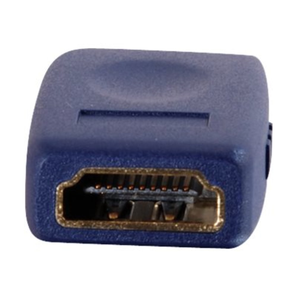 C2G Velocity HDMI Coupler - Velocity - Female to Female - HDMI coupler - HDMI female to HDMI female - blue