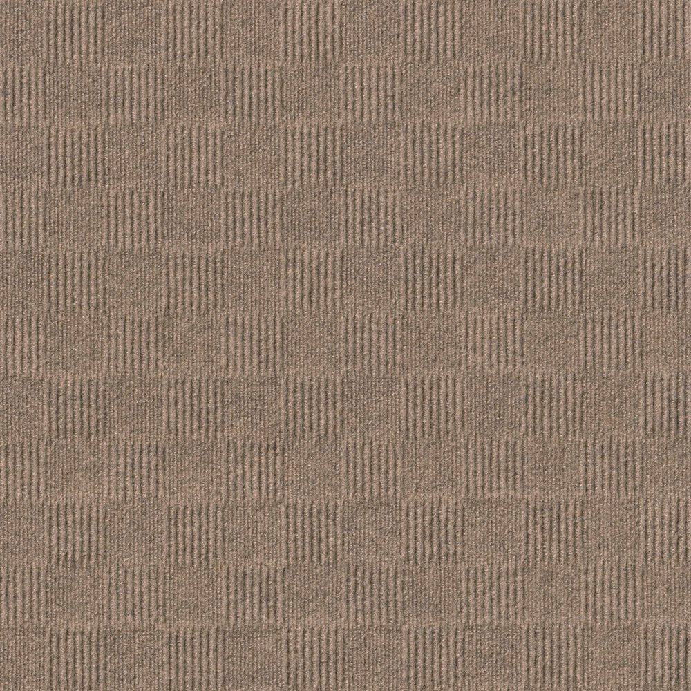 Foss Floors Crochet Peel & Stick Carpet Tiles, 24in x 24in, Chestnut, Set Of 15 Tiles