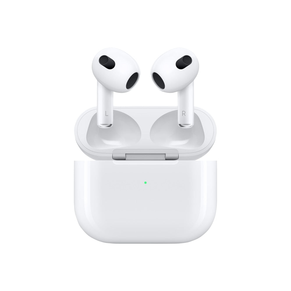 Apple AirPods (3rd Generation) Earset - Stereo - Wireless - Bluetooth - Earbud - Binaural - In-ear - White