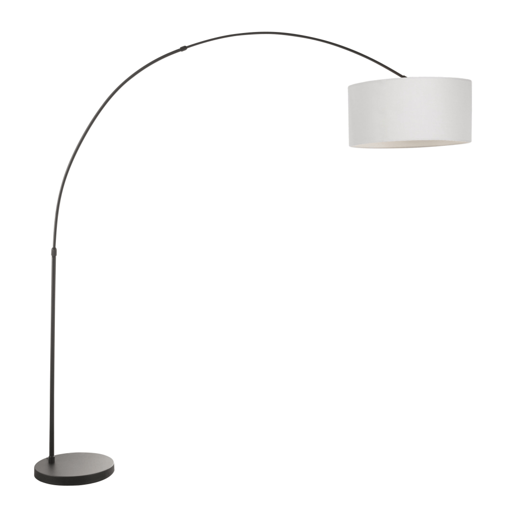 Lumisource Salon Contemporary Floor Lamp, Black/Grey