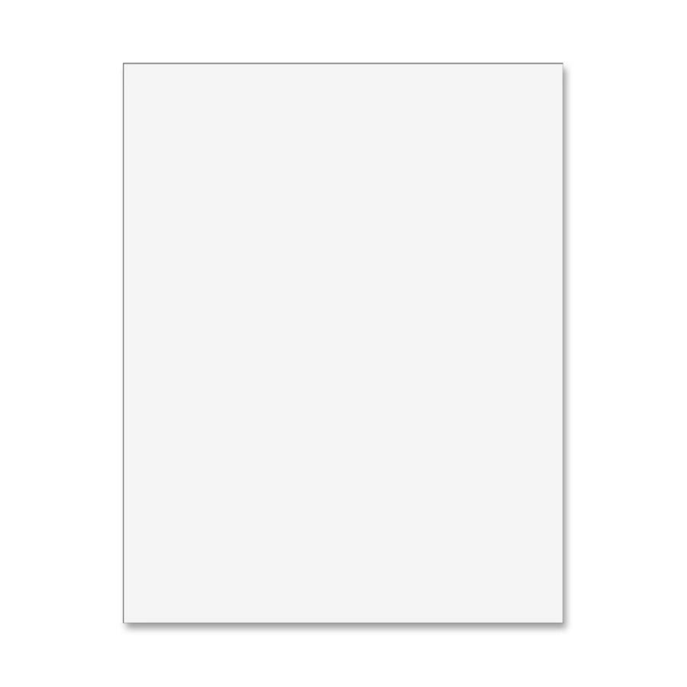 UCreate Coated Poster Board - Printing - 22inHeight x 28inWidth x 1inLength - 100 / Carton - White