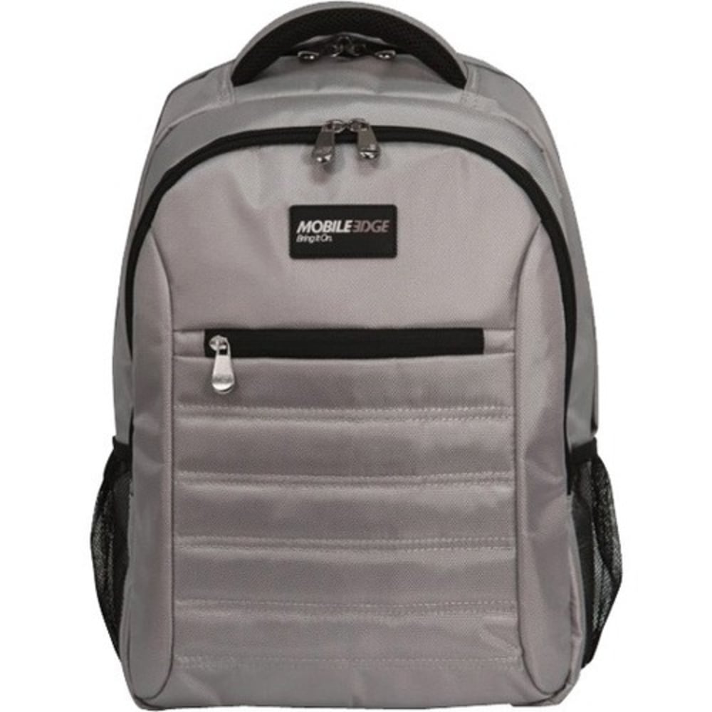 Mobile Edge Carrying Case (Backpack) for 17in MacBook, Book - Silver - Shoulder Strap, Handle - 18in Height x 8.5in Width