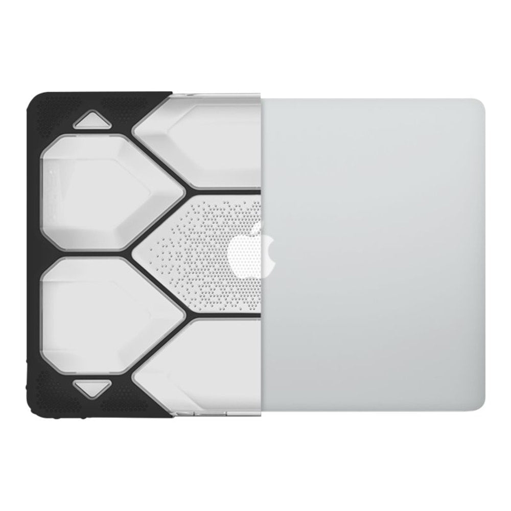 iBenzer Hexpact - Notebook shell case - 13.3in - clear - for Apple MacBook Air 13.3in (Mid 2012, Mid 2013, Early 2014, Early 2015, Mid 2017)