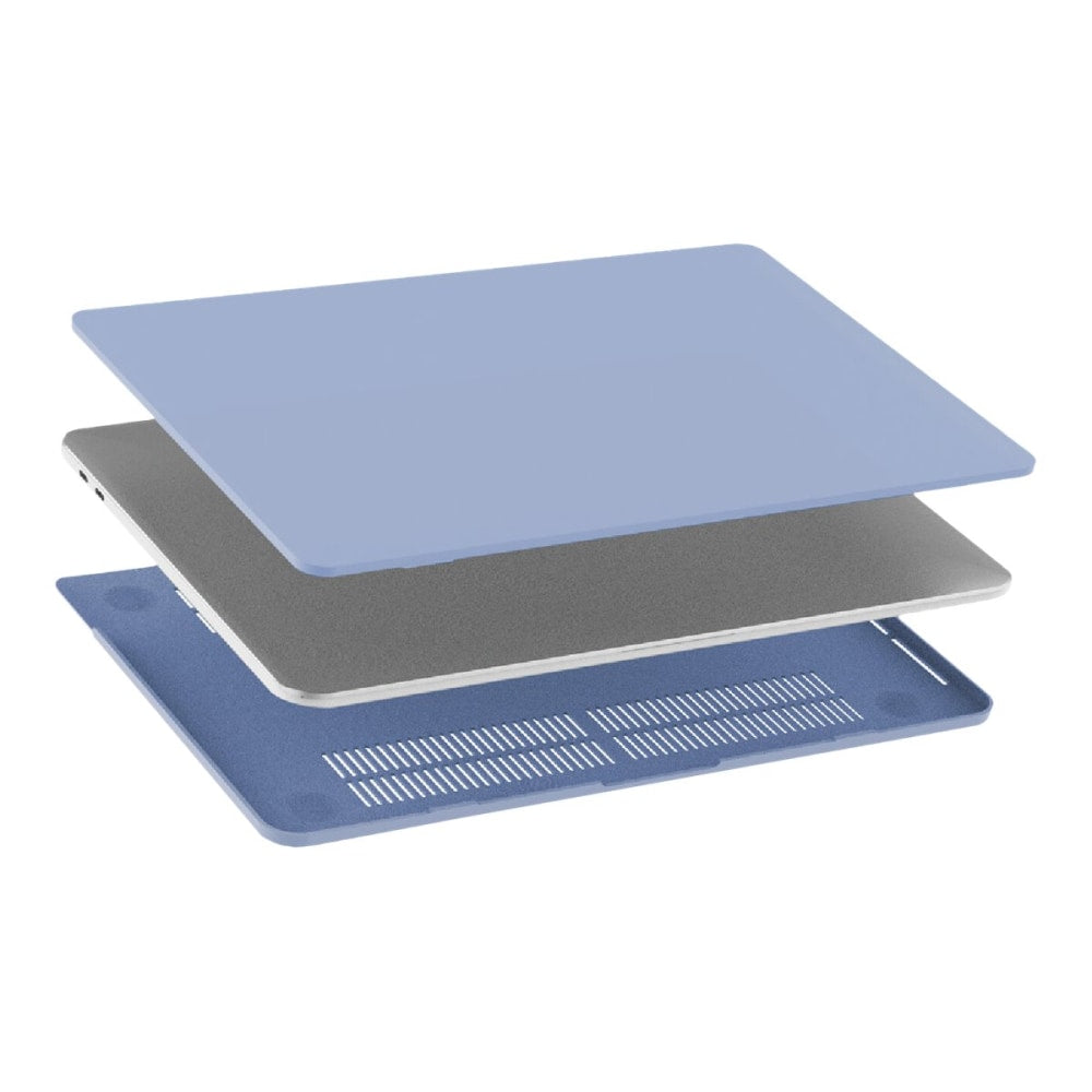 iBenzer Neon Party - Notebook shell case - 13.3in - serenity blue - for MacBook Pro 13.3in (Late 2016, Mid 2017, Mid 2018, Mid 2019, Early 2020, Late 2020, Mid 2022)