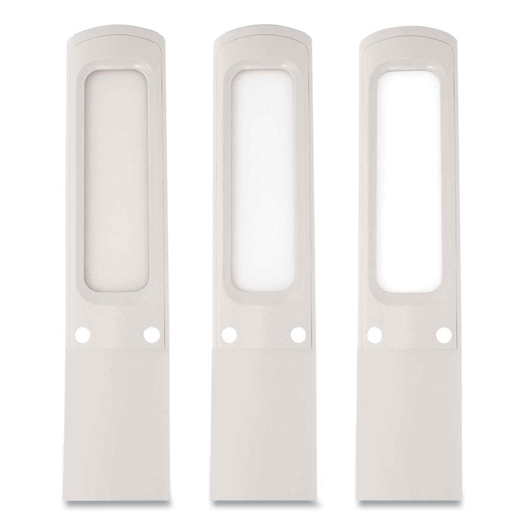 Wellness Series Recharge LED Desk Lamp, 10.75" to 18.75" High, White