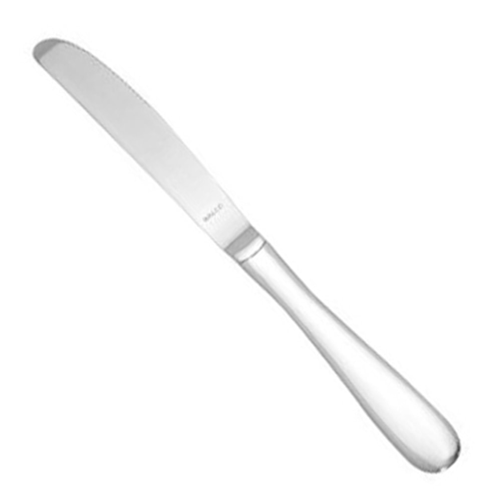 Walco Stainless Parisian 1-Piece Dinner Knives, Silver, Pack Of 12 Knives