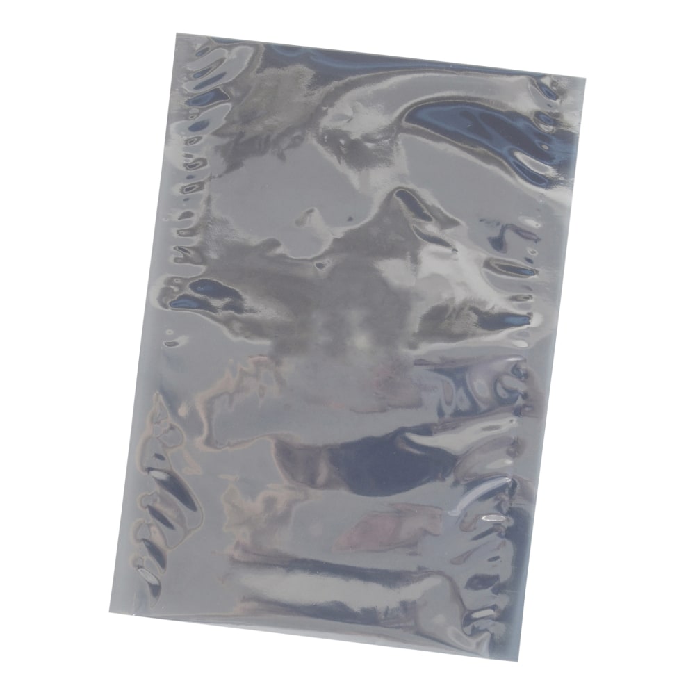 Partners Brand Unprinted Open End Static Shielding Bags, 6in x 8in, Transparent, Case Of 100
