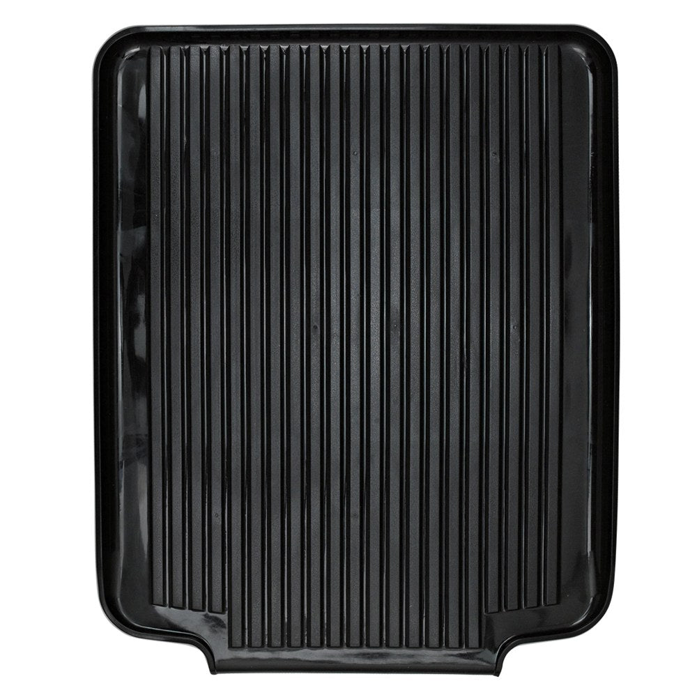 Better Houseware Dish Drain Board, 1-1/4inH x 15-1/2inW x 19-1/2inD, Black
