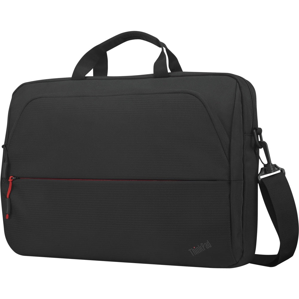 Lenovo Carrying Case for 13in to 14in Lenovo Notebook - Black - Polyester, Polyethylene Terephthalate (PET) - Nylon Exterior Material - Shoulder Strap, Trolley Strap - 10.4in Height x 14.6in Width x 2in Depth