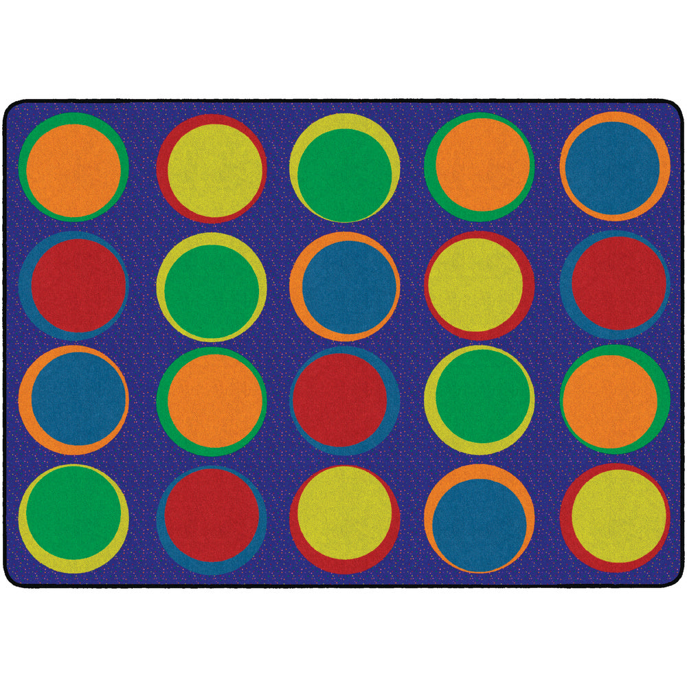 Flagship Carpets Sitting Spots Rug, 6ft x 8ft 4in, Rectangular, Primary