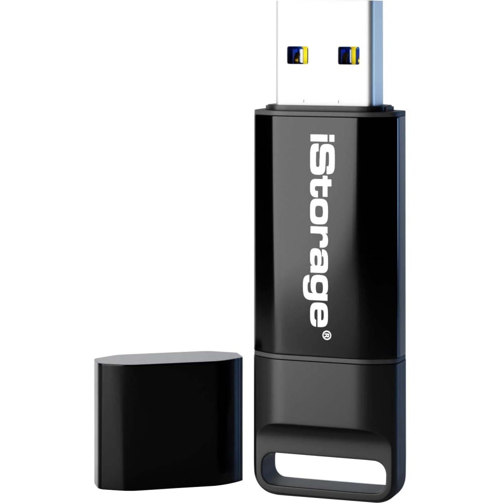 iStorage datAshur BT USB 3.2 32GB Encrypted Secure Flash Drive, Black
