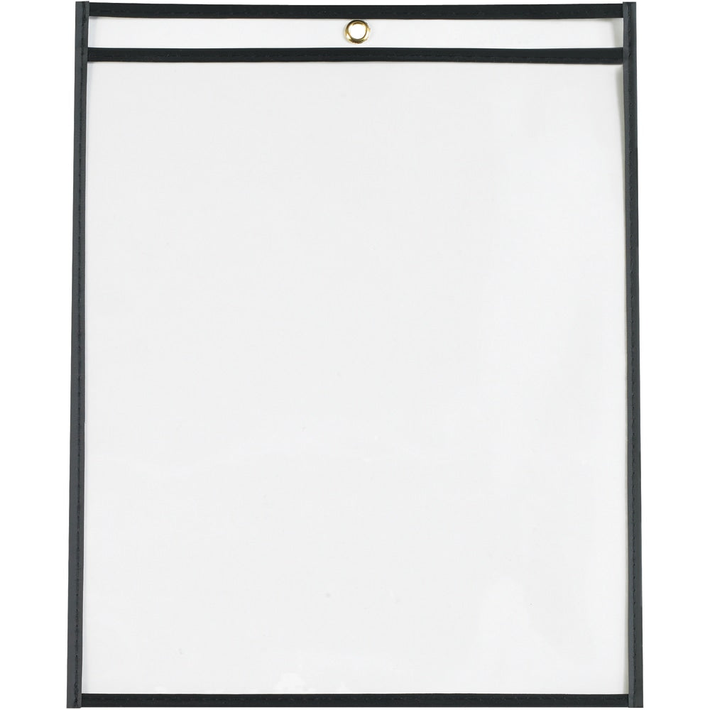 Partners Brand Job Ticket Holders, 11in x 14in, Black, Pack Of 25