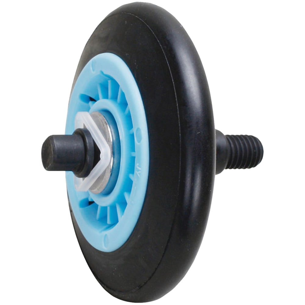 Exact Replacement Parts Dryer Drum Roller For Samsung DC97-16782A, Black, ERDC9716782A