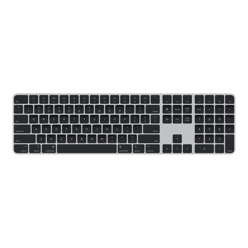 Apple Magic Keyboard - Wired/Wireless Connectivity - Bluetooth - USB Type C Interface - English (US) - MacBook Air, MacBook Pro, iMac - Mac