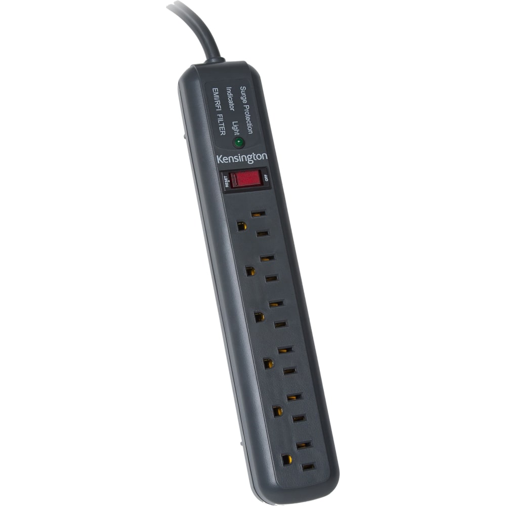 Kensington Guardian 15ft Surge Protector - 6 x AC Power - 540 J - 15 ft - External