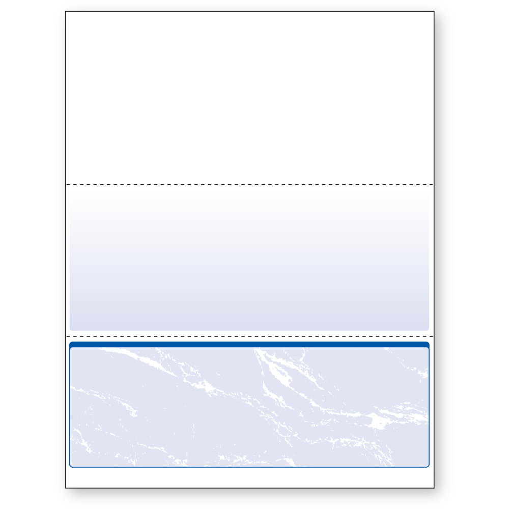 DocuGard Security Business Checks - Letter - 8 1/2in x 11in - 24 lb Basis Weight - Smooth - 500 / Ream - Erasure Protection, Watermarked