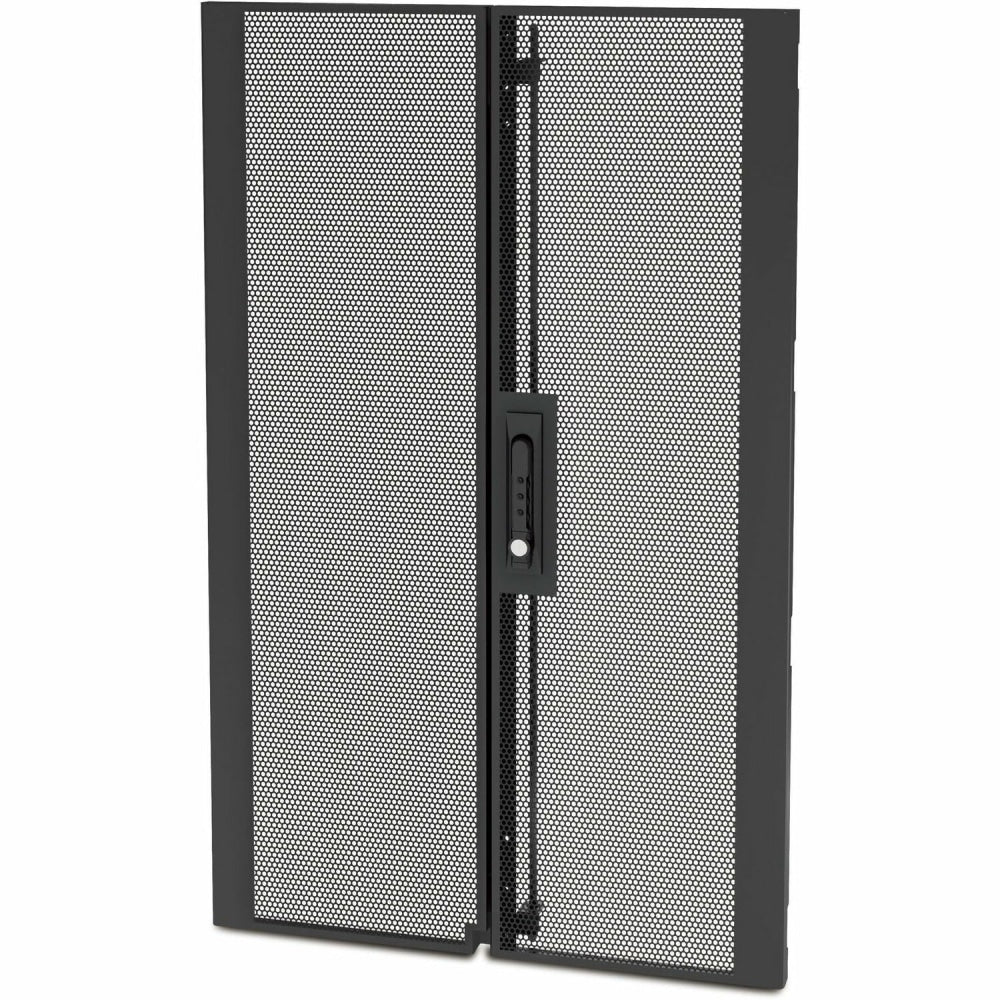 APC by Schneider Electric AR7103 NetShelter SX 20U Split Door Panel - Black - 37.5in Height - 23.6in Width - 1.8in Depth