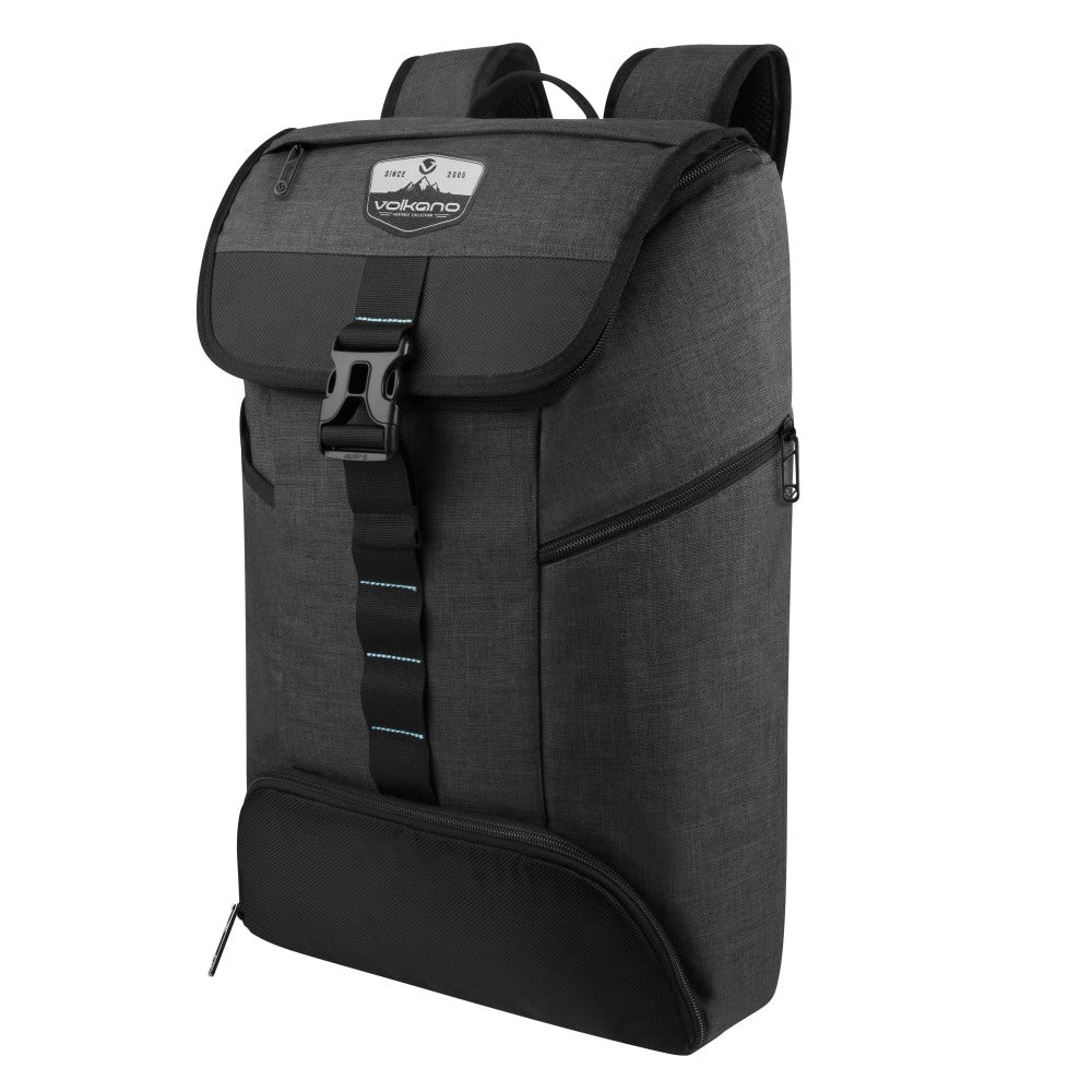 Volkano Madrid Laptop Satchel For 15.6in Laptops, Charcoal