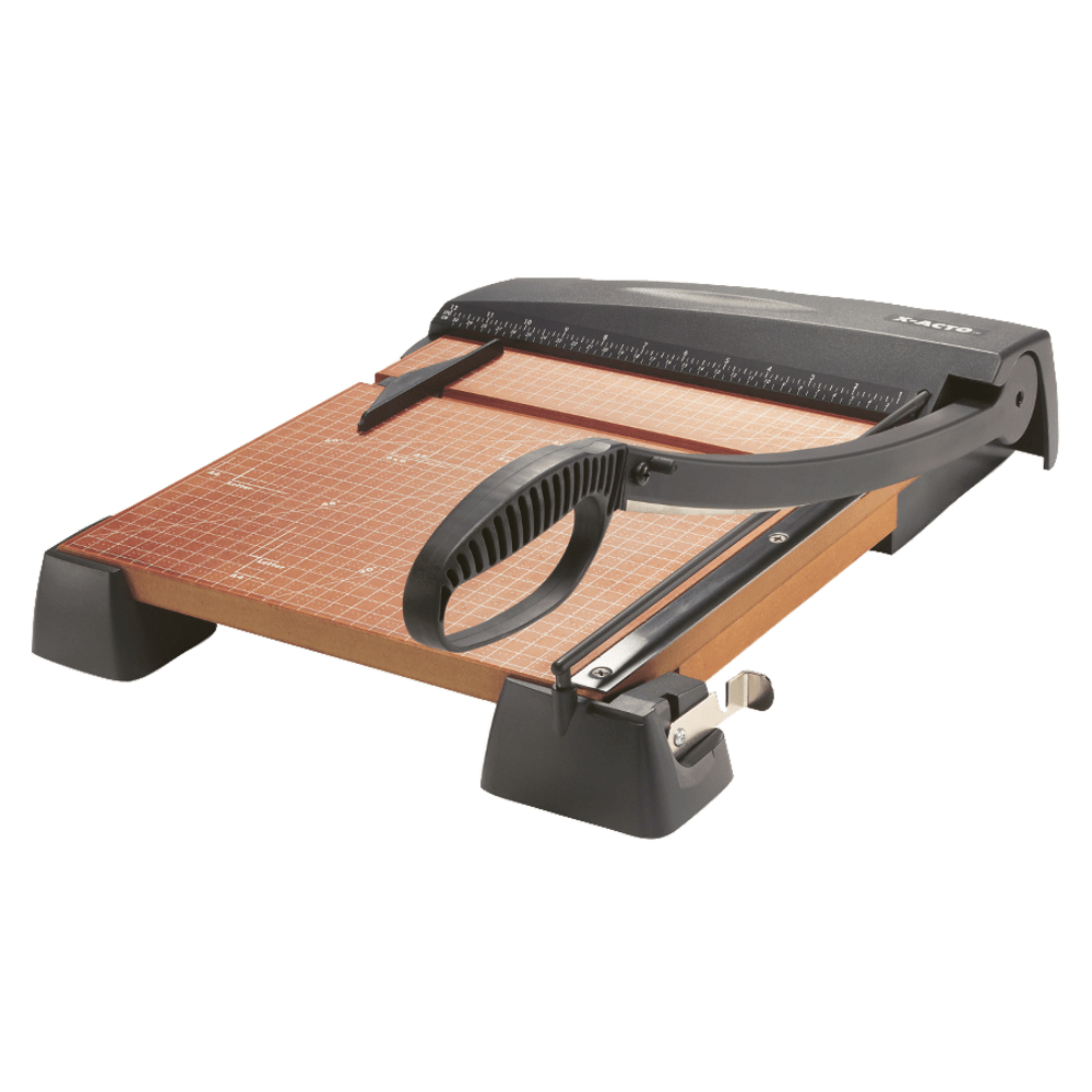 X-Acto Heavy-Duty Trimmer, 12in, Gray/Brown