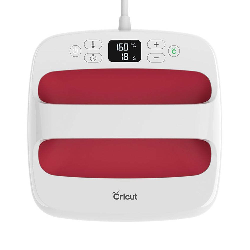 Cricut EasyPress 2 - Craft heat-transfer press - 8.86 in x 8.86 in - raspberry