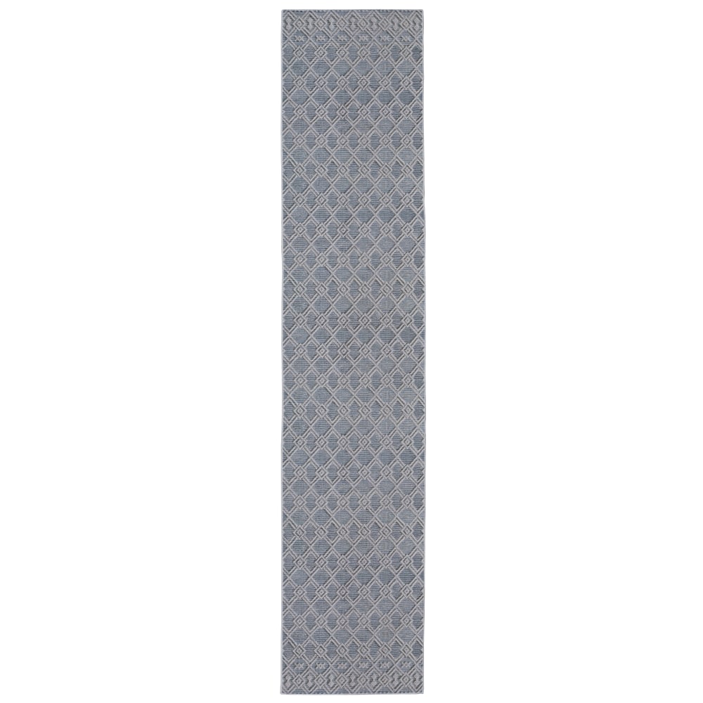 Linon Aria Area Rug, 2ft x 10ft, Savre Cream/Gray