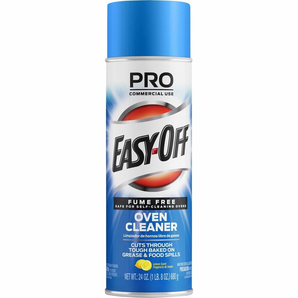 Professional Easy-Off Fume Free Over Cleaner - 24 oz (1.50 lb) - Lemon Scent - 1 Each - White