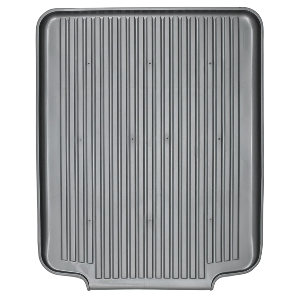 Better Houseware Dish Drain Board, 1-1/4inH x 15-1/2inW x 19-1/2inD, Silver
