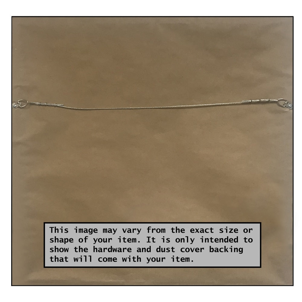 Amanti Art Influence of Line and Color Neutral Crop by Mike Schick Wood Framed Wall Art Print, 41inH x 34inW, Black